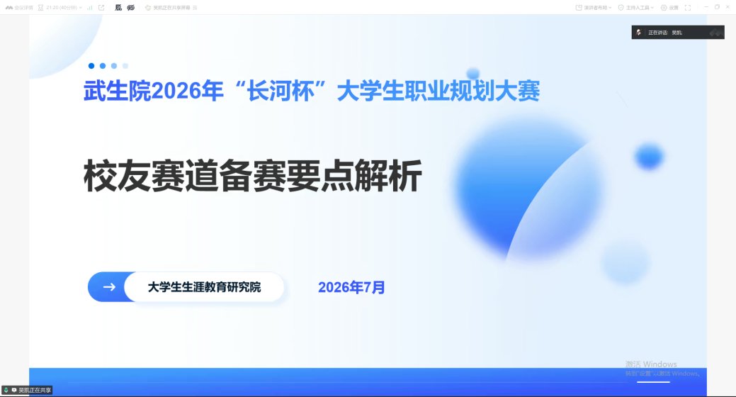 入围复赛路演的10位校友